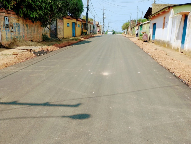 RUA FORTUNA: Semob atende Edwilson Negreiros e asfalta via no Nova Floresta   Rondoniaovivo.com